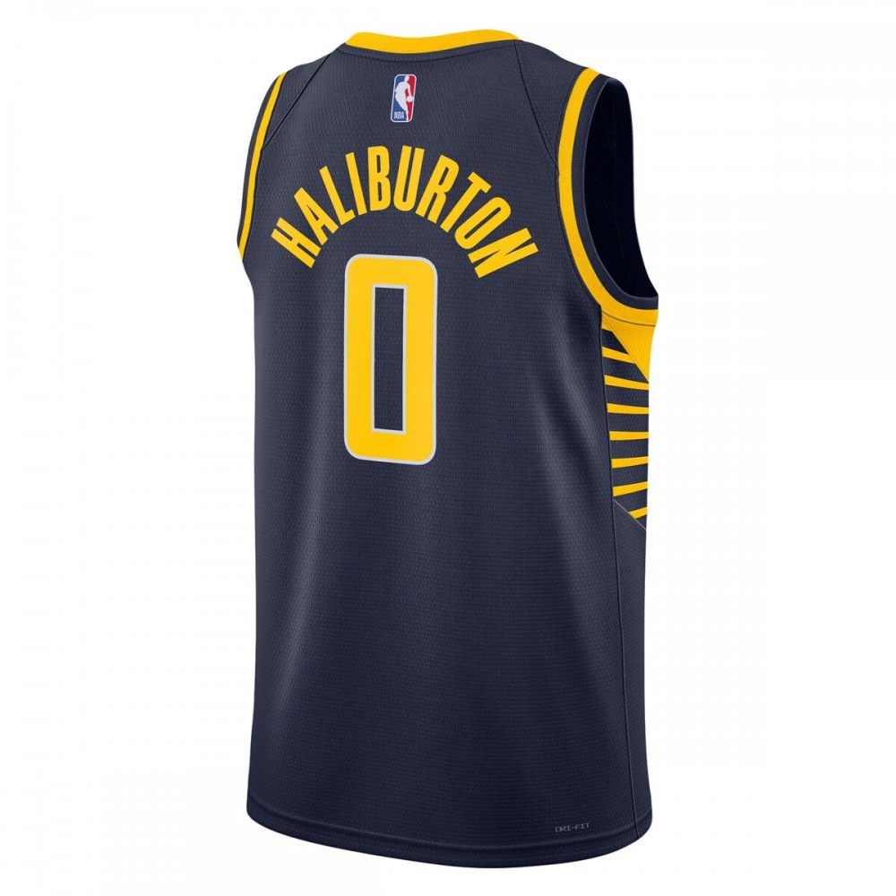 Tyrese Haliburton Indiana Pacers Unisex Swingman Jersey - Icon Edition - Navy-Pro Kit Vault | Brand New 26/27 Sports Jerseys